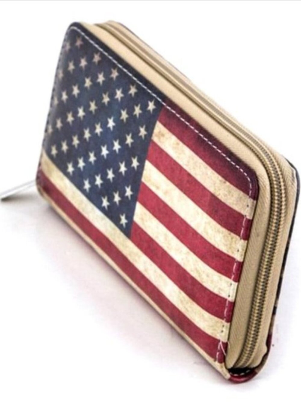 American Flag Wallet, NWOT